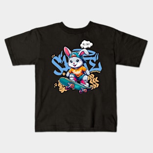 STREETWEAR SKATE DESIGN Kids T-Shirt